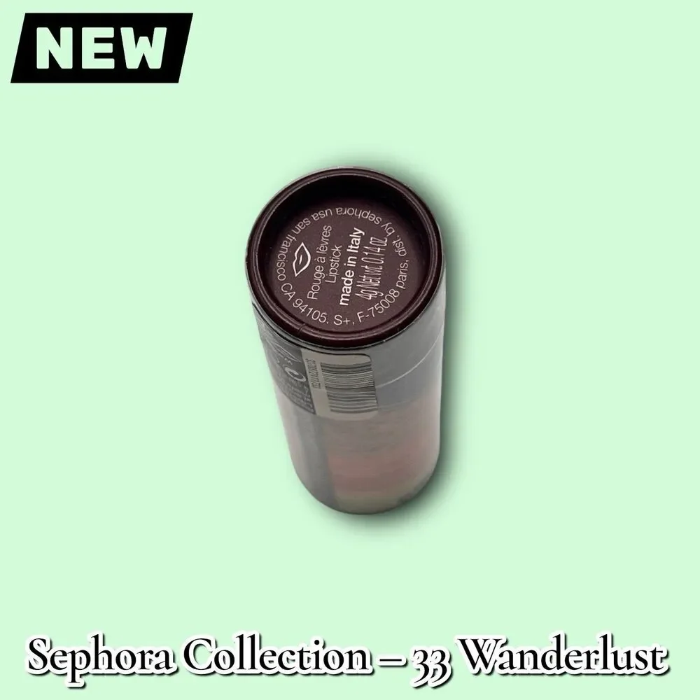 New NWT Sephora Collection Lipstories Lipstick – Shade 33 Wanderlust (Matte)